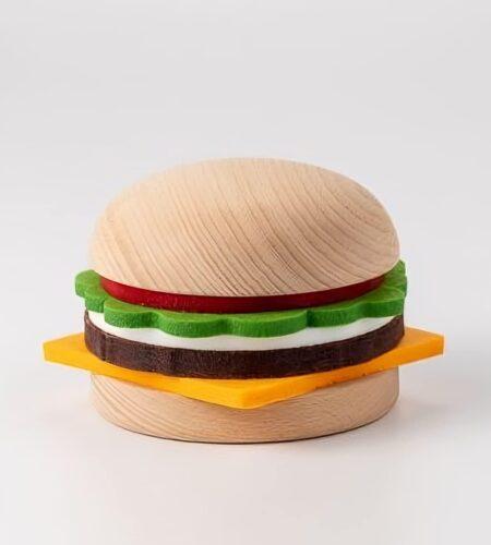 The Deliciously Fun Gourmet Burger Coaster Set